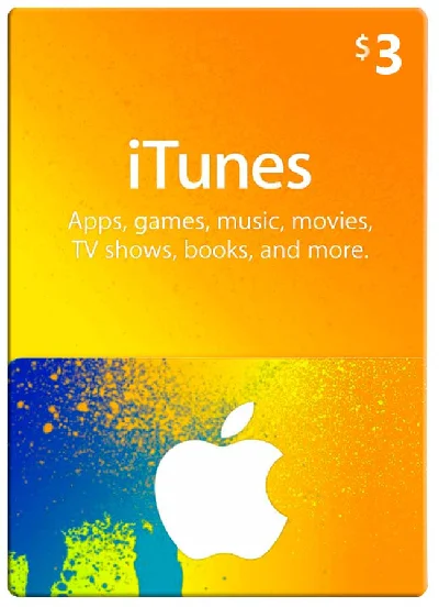 🔥iTunes Gift Card 3$ USD USA💳0%💎ГАРАНТИЯ🔥