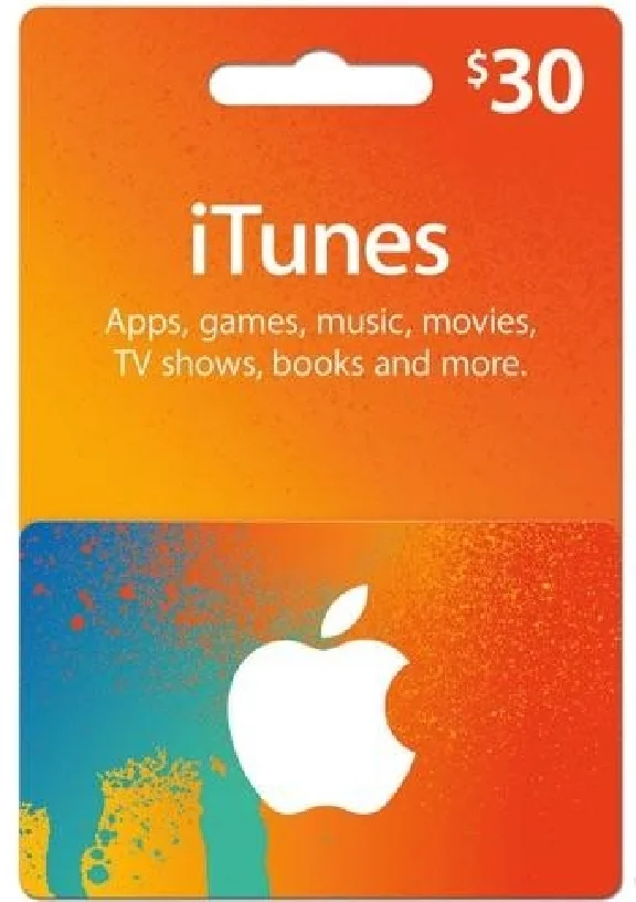 🔥iTunes Gift Card 30$ USD USA💳0%💎GUARANTEE🔥