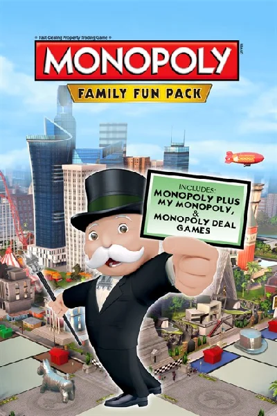 MONOPOLY FAMILY FUN PACK Xbox One|X|S activation