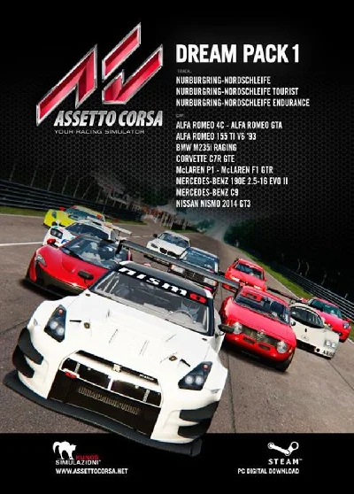 🔥Assetto Corsa: Dream Pack 1 DLC💳0%💎GUARANTEE🔥