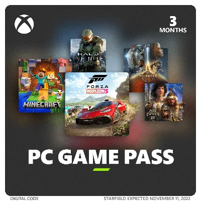 ✅🚀XBOX GAME PASS 3️⃣ months💻 for PC💻➕CARD