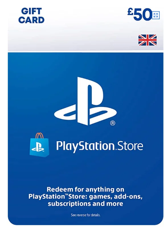PSN £ 50 (GBP) UK [Payment Card]