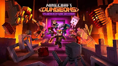Flames of the Nether DLC Minecraft 🌎key global