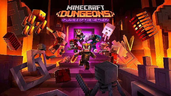 Flames of the Nether DLC Minecraft 🌎key global