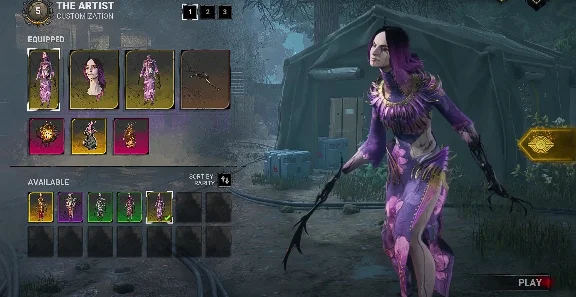 👗DBD: Художница Меланхоличный Наряд + Подарок🎁