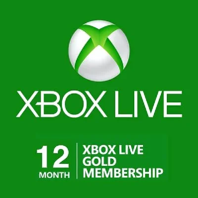 Xbox Live Gold 12 месяцев Цифровой код 🔥