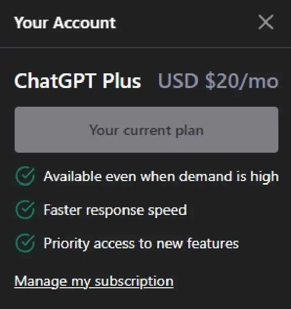 ✅ ChatGPT PLUS | ЛИЧНЫЙ АККАУНТ | 1 Месяц ✅