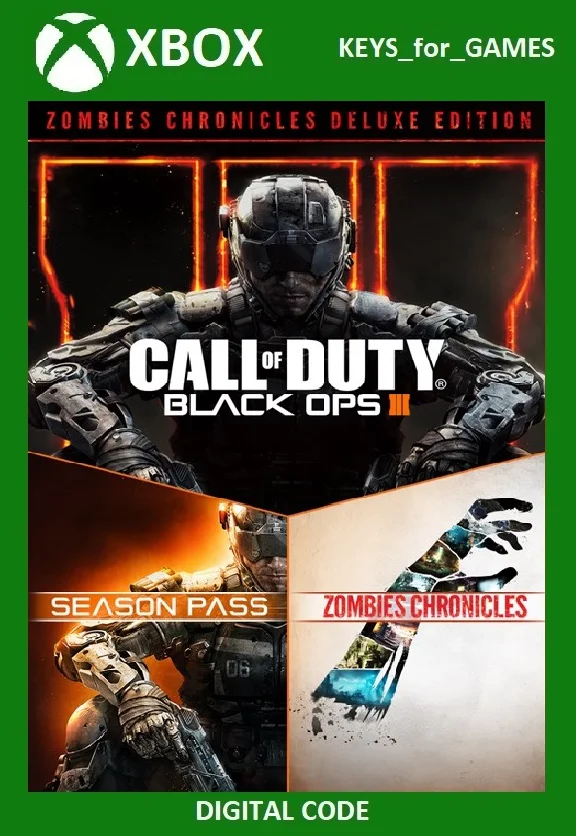 ✅Call of Duty Black Ops III - Zombies Deluxe XBOX🔑KEY
