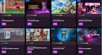 ✅Prime Gaming All Game:LOL+FIFA+PUBG M+Genshin+DBD✅