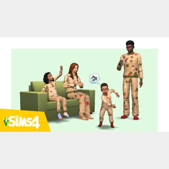 The Sims 4 Комплект ночного белья Вечеринка с ночёвкой