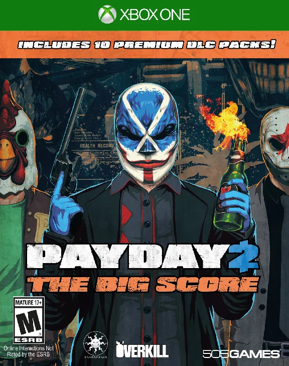 🔥PAYDAY 2: CRIMEWAVE Ed BIG SCORE BUNDLE XBOX КЛЮЧ 🔑