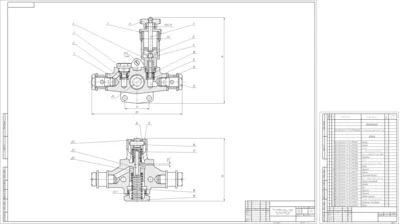 Drawing Fuel pump of the YAMZ-236 engine