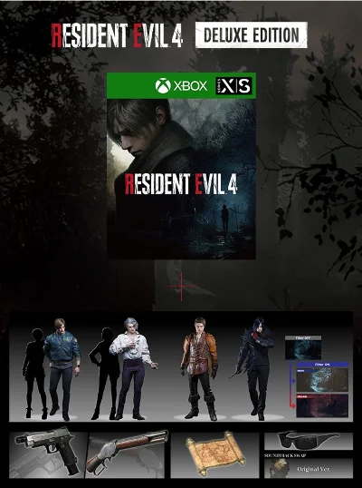 Resident Evil 4 DELUXE  + DLC Separate Ways XBOX X|S