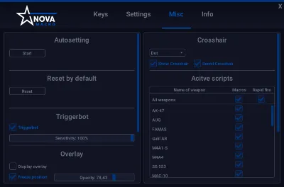 [NovaMacro] Scripts CS2 GLOBAL