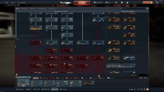 War Thunder Personal account 54th level with emai