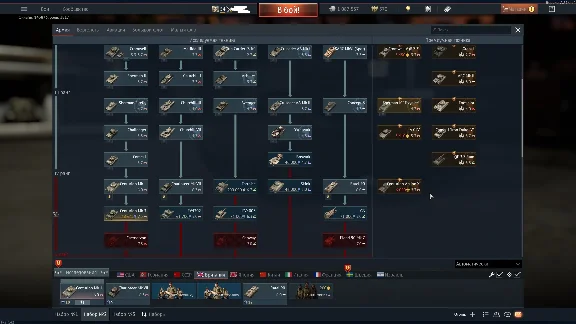War Thunder Personal account 54th level with emai