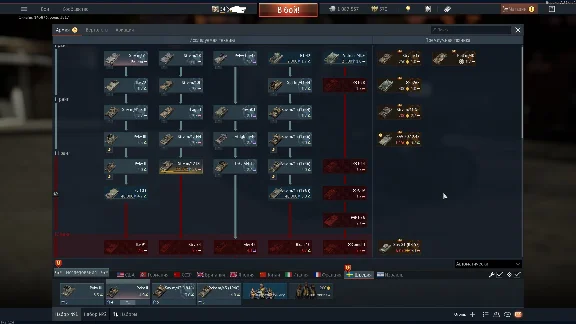 War Thunder Personal account 54th level with emai