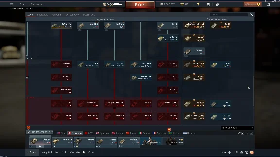 War Thunder Personal account 54th level with emai