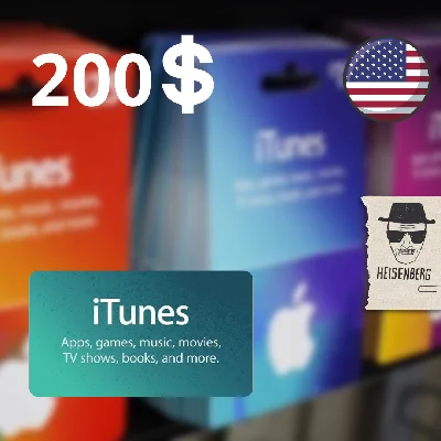 🎁Подарочная карта 🍏Apple | iTunes $200 США🔑МГНОВЕННО
