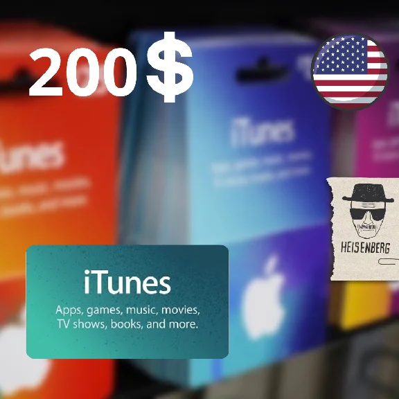 🎁Подарочная карта 🍏Apple | iTunes $200 США🔑МГНОВЕННО