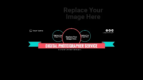 50 PSD шаблонов шапок для YouTube