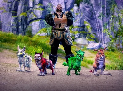 👾 Guild Wars 2 👾 ✅ Mini Baby Mount Container ✅ 🔑KEY