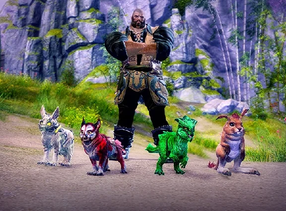 👾 Guild Wars 2 👾 ✅ Mini Baby Mount Container ✅ 🔑KEY