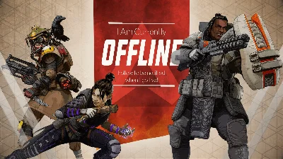 Заставки и оверлеи Twitch для Photoshop APEX Legends