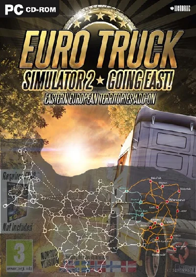 🔥Euro Truck Simulator 2 - Going East DLC💳0%🔥