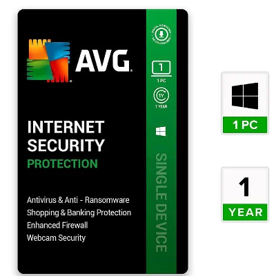 🔴AVG INTERNET SECURITY - КЛЮЧ НА 1 ПК 1 ГОД