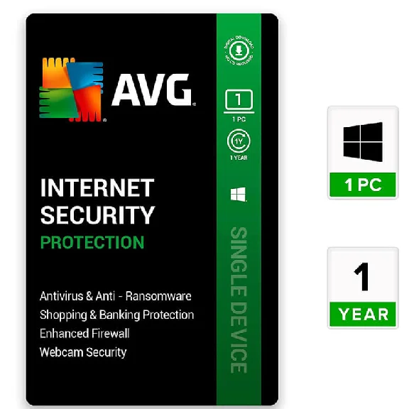 🔴AVG INTERNET SECURITY - КЛЮЧ НА 1 ПК 1 ГОД
