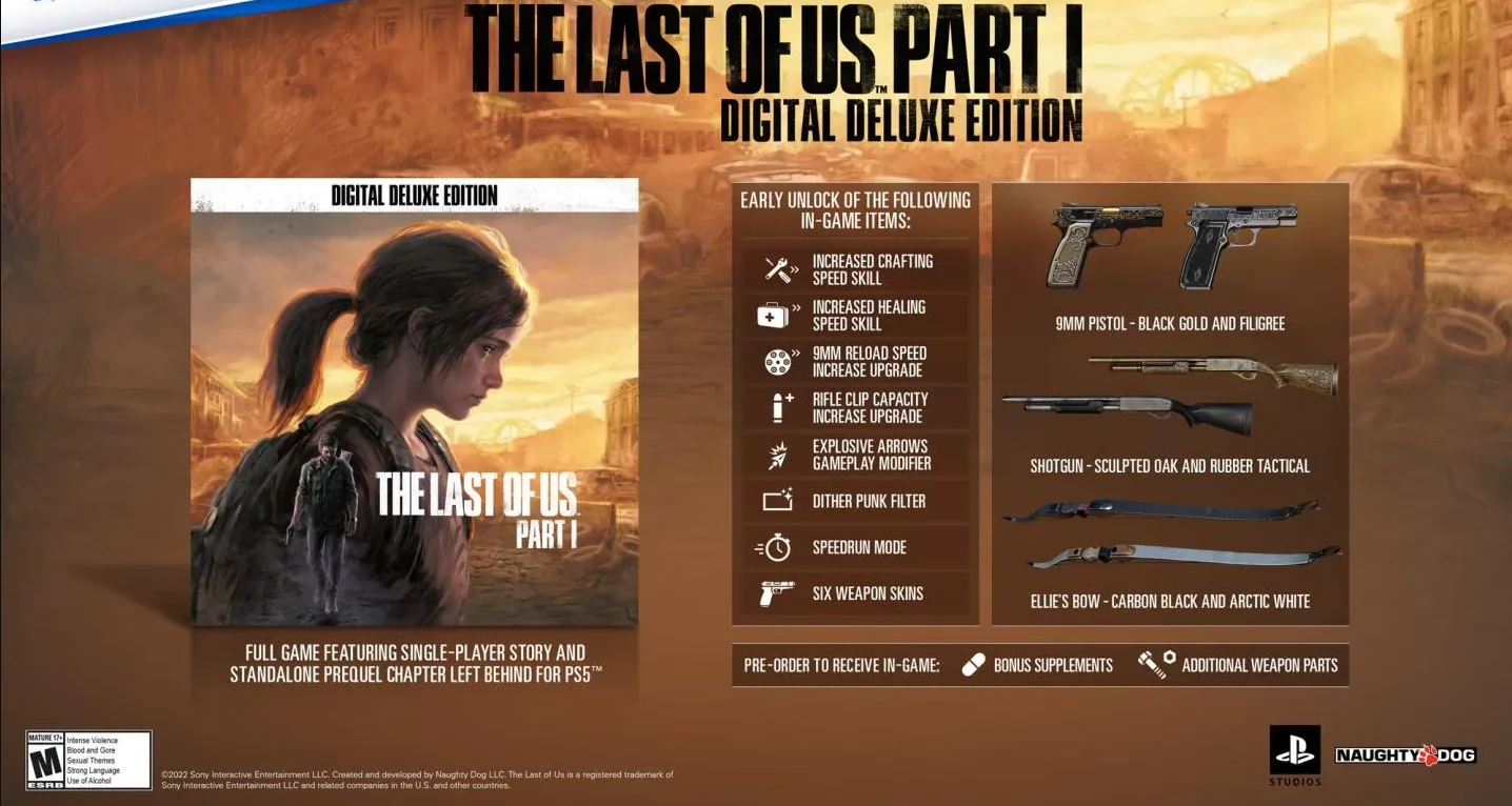 ☮️⭐ THE LAST OF US PART l DELUXE ⭐☮️ +БОНУС ПРЕДЗАКАЗА