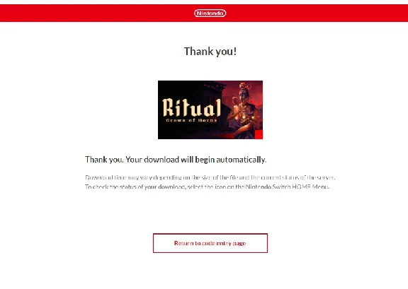 Ritual: Crown of Horns ✅ (Nintendo Switch 🎮 KEY)