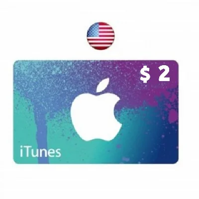 iTunes 🔥 Gift Card - 2$ 🇺🇸 (USA)