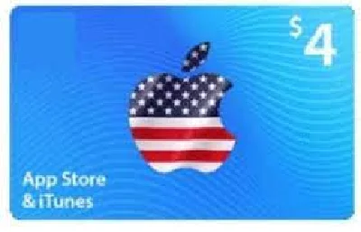 iTunes 🔥 Gift Card - 4$ 🇺🇸(USA)