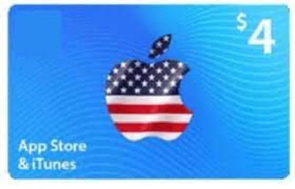 iTunes 🔥 Gift Card - 4$ 🇺🇸(USA)