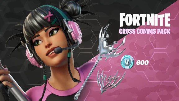 💖Fortnite: Cross Comms Pack +600 V-Bucks 🎮XBOX🎁🔑Key