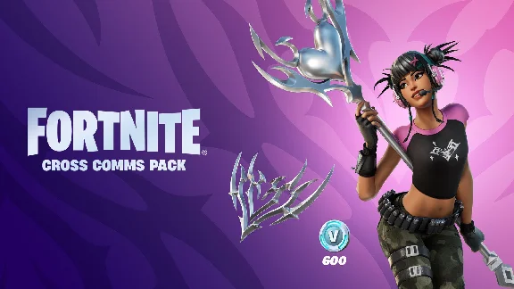 💖Fortnite: Cross Comms Pack +600 V-Bucks 🎮XBOX🎁🔑Key