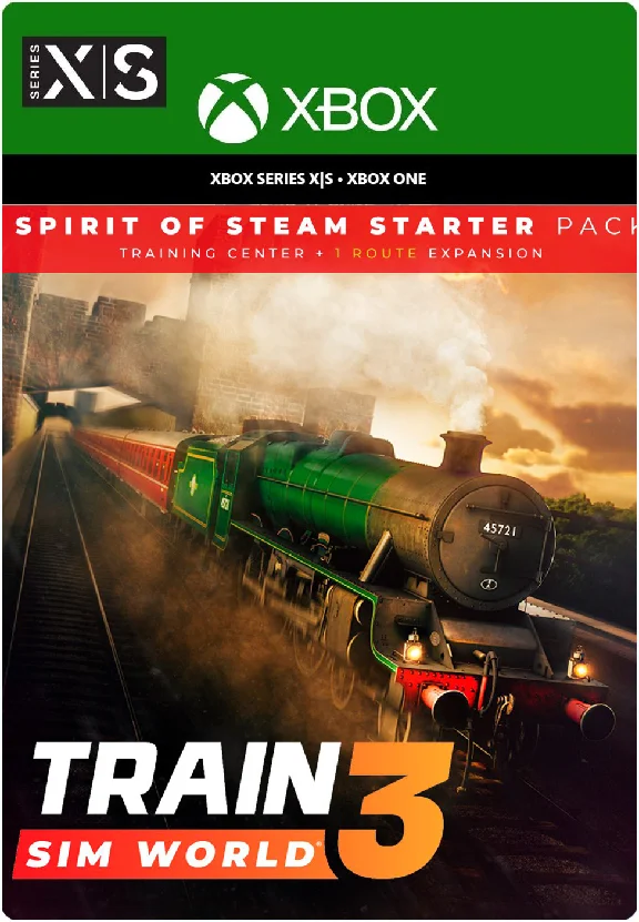 ✅TRAIN SIM WORLD 3: SPIRIT OF STEAM STARTER PACK✅XBOX🔑