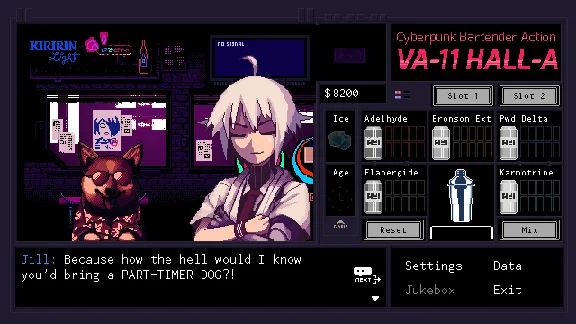 VA-11 Hall-A: Cyberpunk Bartender Action 💎 STEAM GIFT