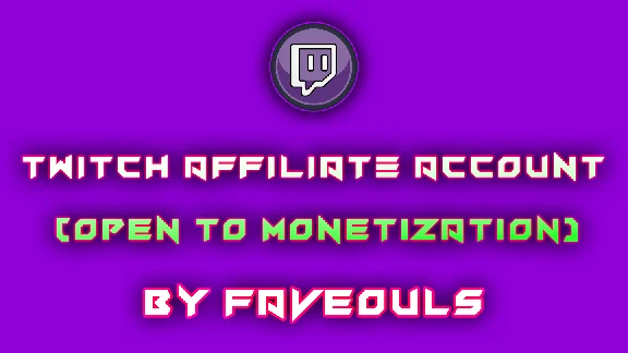 🎬АВТО 🎬TWITCH AFFILIATE ACCOUNT🎬 LOYALTY DISCOUNT!🎬