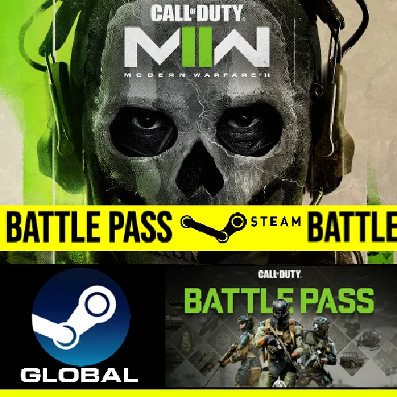 ⭐️ALL REGIONS⭐️BATTLE PASS Call of Duty MW2/WR2 STEAM