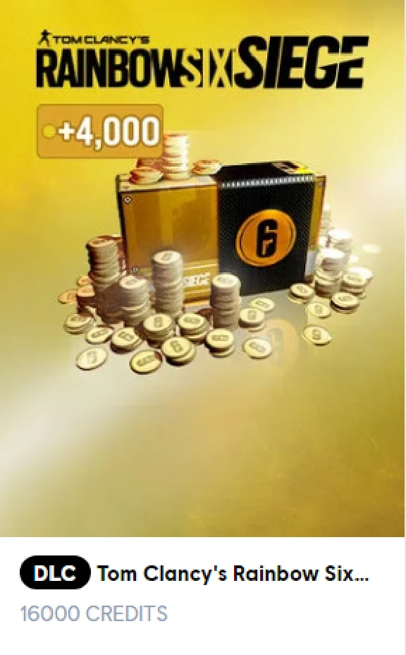 ❤️RAINBOW SIX® SIEGE (R6): 600-16000 Credits❤️XBOX❤️