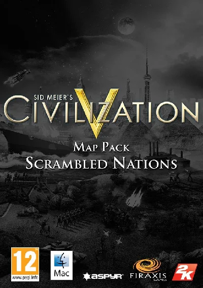 🔥Civilization V: Scrambled Nations Map RU/CIS💳0%💎🔥
