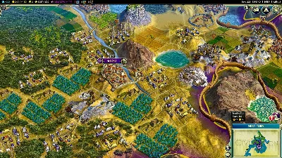 🔥Civilization V: Scrambled Continents Map РФ/СНГ💳0%🔥