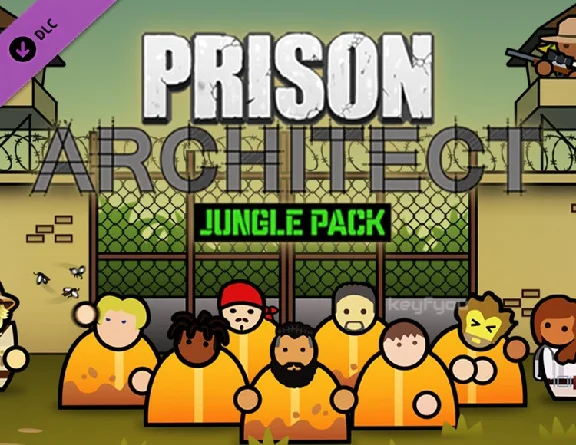 Prison Architect - Jungle Pack / STEAM DLC KEY 🔥