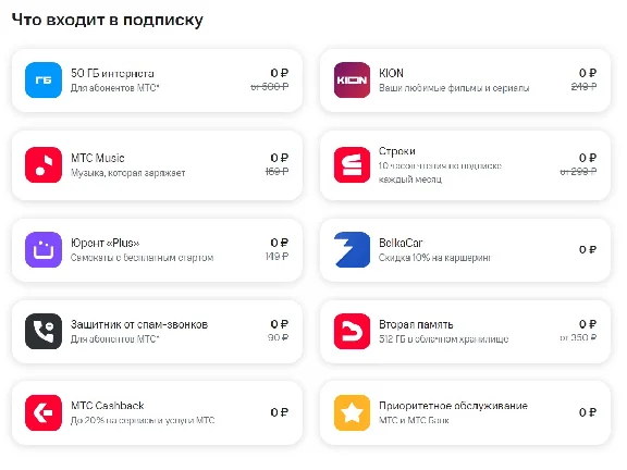 ПОДПИСКА МТС PREMIUM мтс премиум 6 месяцев