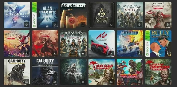 60 in 1 Game Account for XBOX One | XBOX Series X S