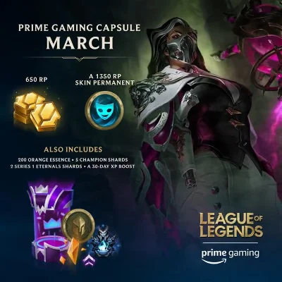 ⭐️League of Legends Prime Gaming Capsule (March)⭐️