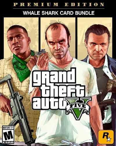 🔥Grand Theft Auto V: Premium Edition&Whale White Shark